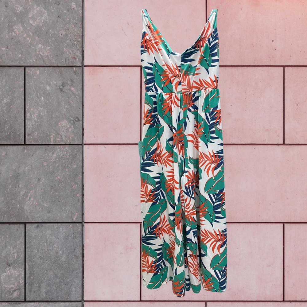 Midi/long tropical jumpsuit